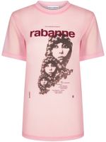 Rabanne t-shirt d'inspiration Visconti - Rose