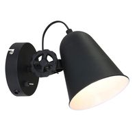 Anne Light & home Wandlamp dolphin zwart - thumbnail