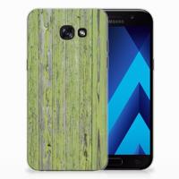 Samsung Galaxy A5 2017 | Bumper Hoesje | Green Wood