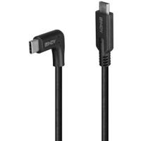 Lindy 32019 USB-kabel USB 3.2 Gen 2 (3.1 Gen 2) 1,5 m USB C Zwart