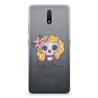 Silicone Back Case Nokia 2.4 Boho Skull - thumbnail