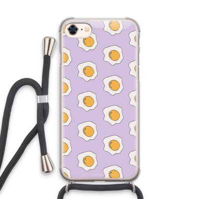 Bacon to my eggs #1: iPhone 7 Transparant Hoesje met koord