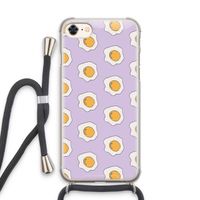 Bacon to my eggs #1: iPhone 7 Transparant Hoesje met koord