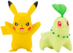 Pokemon Battle Figure Pack - Pikachu & Chikorita