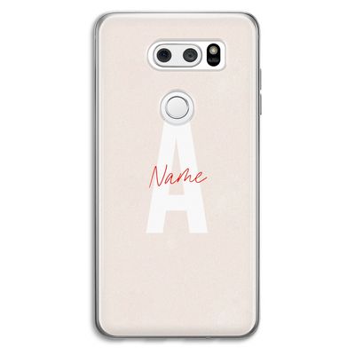 Strawberry Milkshake: LG V30 Transparant Hoesje