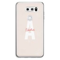 Strawberry Milkshake: LG V30 Transparant Hoesje
