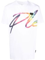 Philipp Plein t-shirt à logo imprimé - Blanc