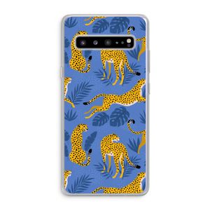 Luipaard: Samsung Galaxy S10 5G Transparant Hoesje