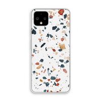 Terrazzo N°4: Pixel 4 Transparant Hoesje