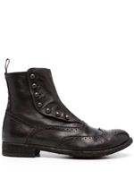 Officine Creative bottines Lexikon 153 en cuir - Marron - thumbnail