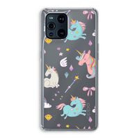 Fantasiewereld: Oppo Find X3 Pro Transparant Hoesje