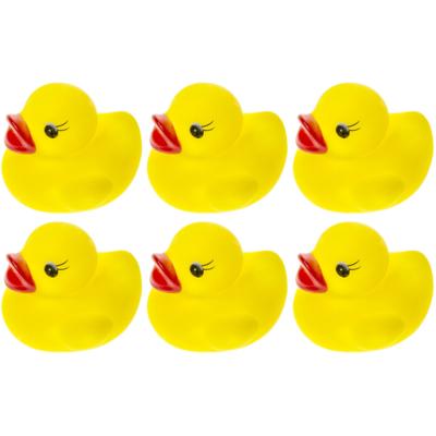 Badeendjes in het geel - badspeelgoed - 60x stuks - mini formaat - 3 cm - Speelgoed - Badspeeltjes