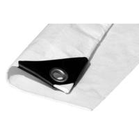 Zonnetent EDM 74999 Wit 90 g/m² 5 x 8 m Dubbelzijdig