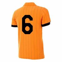 Holland Retro Voetbalshirt 1983 + Nummer 6 - thumbnail