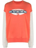 GUESS USA sweat à logo brodé - Rouge