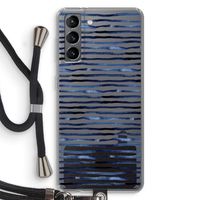Verrassende lijnen: Samsung Galaxy S21 Transparant Hoesje met koord