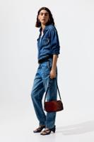 Ballon spijkerbroek met naden - BLUE - 42