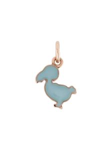 Dodo pendentif en or rose 9ct Welcome Little One! - Bleu