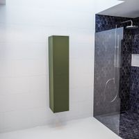 Mondiaz Vica Beam kolomkast 160 cm 2 deuren groen mat (Army) Mondiaz Vica Beam kolomkast 160 cm 2 deuren groen mat (Army)