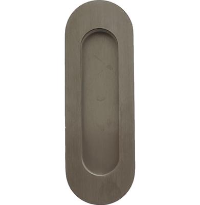 Schuifdeurkom ovaal 120x40 rvs 500/SS