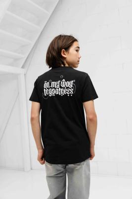 Touzani Kamori T-Shirt Kids Zwart - Maat 164 - Kleur: Zwart | Soccerfanshop