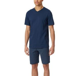 Schiesser Casual Essentials Short Pyjama V-neck * Actie *