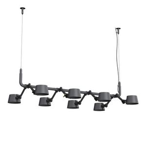 Tonone Bolt 8-pack Pendant Hanglamp - Donkergrijs