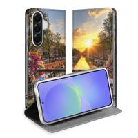 Samsung Galaxy A37 | Book Cover | Amsterdamse Grachten