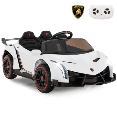 Lamborghini Gelicentieerde Elektrische Auto voor Kinderen Aangedreven Door 12V Batterij Afstandsbediening 3 Snelheden