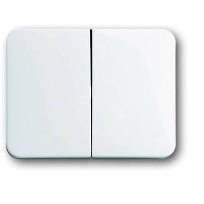 Busch-Jaeger 2CKA001751A2110 Serietoets Afdekking Verkeerswit, Wit 1 stuk(s)