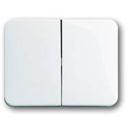 Busch-Jaeger 2CKA001751A2110 Serietoets Afdekking Verkeerswit, Wit 1 stuk(s)