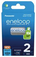 Oplaadbare batterijen PANASONIC ENELOOP AA 2000 mAh 2 szt (BK-3MCDE/2CP)