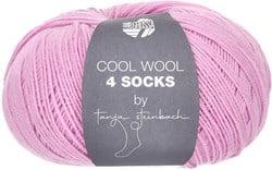 Lana Grossa Cool Wool 4 Socks Uni 7718 Roze