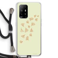 Falling Leaves: Oppo A94 5G Transparant Hoesje met koord - thumbnail