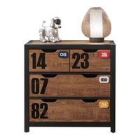 Vipack commode Alex - bruin - 86x42x83 cm - Leen Bakker - thumbnail