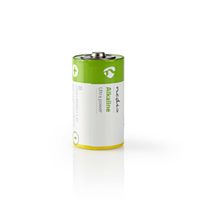 Nedis BAAKLR202BL Alkaline Batterij D 1,5 V 2 Stuks Blister