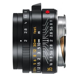 Leica Summicron-M 35mm f/2.0 ASPH M-mount objectief Zwart