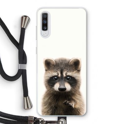 Rocco: Samsung Galaxy A70 Transparant Hoesje met koord