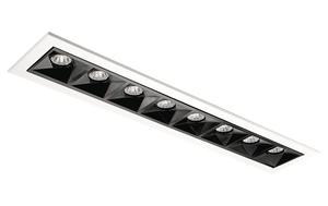 SG wit rechthoekig inbouwarmatuur Inspire R 300 4000K 980 lumen