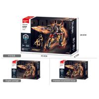 Sluban P.r. mecha de drie koninkrijk karakters (m38-b1269)