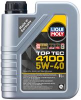 LIQUI MOLY motorolie "top tec 4100". top tec 5w-40 1 ltr.
