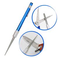 Diamond carbon stalen mes Fishhook slijper draagbare keuken accessoires Multi Purpose slijper stok
