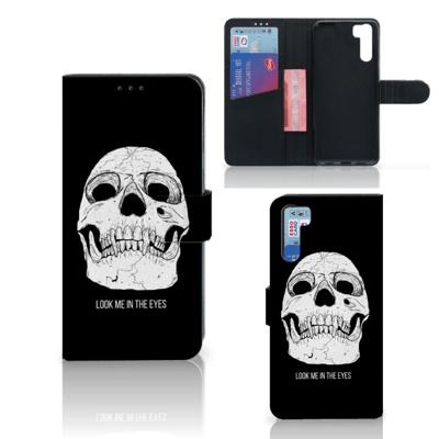 Telefoonhoesje met Naam OPPO A91 | Reno3 Skull Eyes Telefoonhoesje met Naam OPPO A91 | Reno3 Skull Eyes