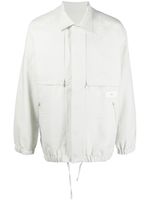 Y-3 veste à fermeture dissimulée - Gris