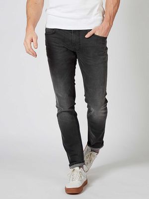Petrol Industries Heren Nolan Narrow Jeans Zwart stone - 36 L32
