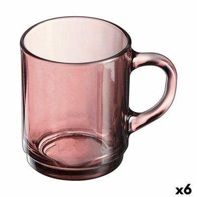 Kopp Luminarc Alba Terra cotta Glas 250 ml (6 Stuks)