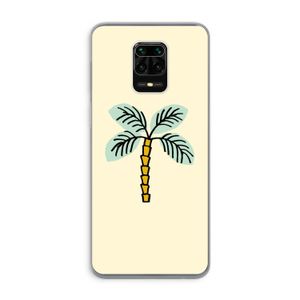 Palmboom: Xiaomi Redmi Note 9 Pro Transparant Hoesje