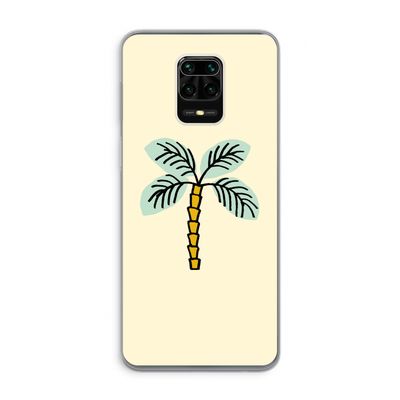Palmboom: Xiaomi Redmi Note 9 Pro Transparant Hoesje