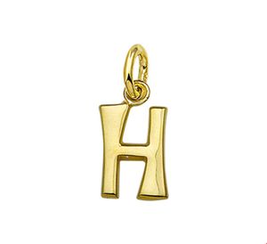 TFT Bedel Letter H Goud