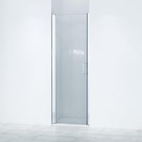 Saniclass Neptune 6211 Douchedeur - 70x200cm - profiel veiligheidsglas - anti kalk - chroom SW445